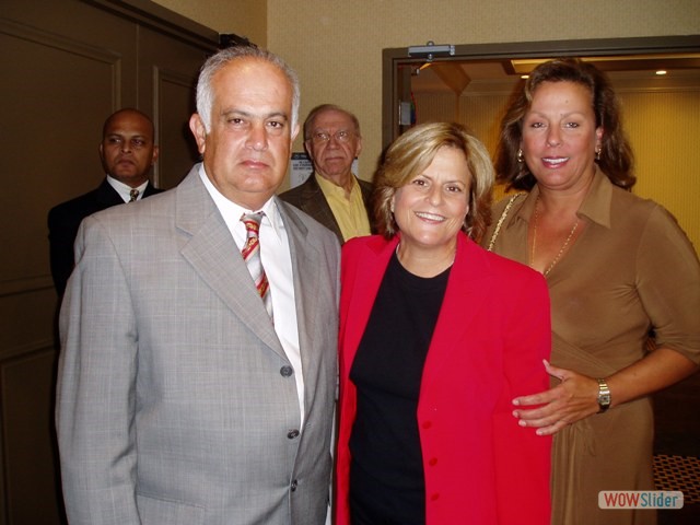 Mr & Mrs Mouawad with Congresswoman Ros-Lehtinen