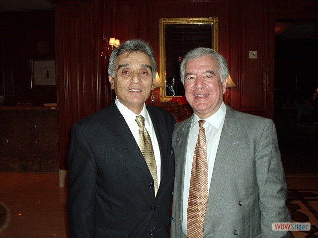 Dr Robert Chahine with Congressman Nick Rahall