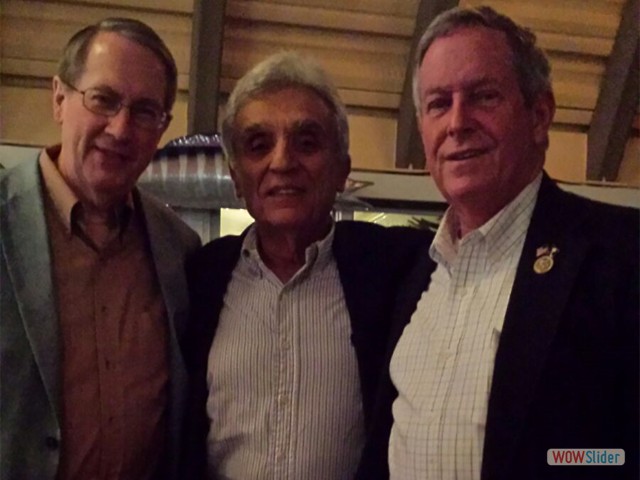 Dr Chahine with Congressmen Bob Goodlatte, Chairman of Judiciary and Joe Wilson, Foreign Affairs & Armed Services Committees 
