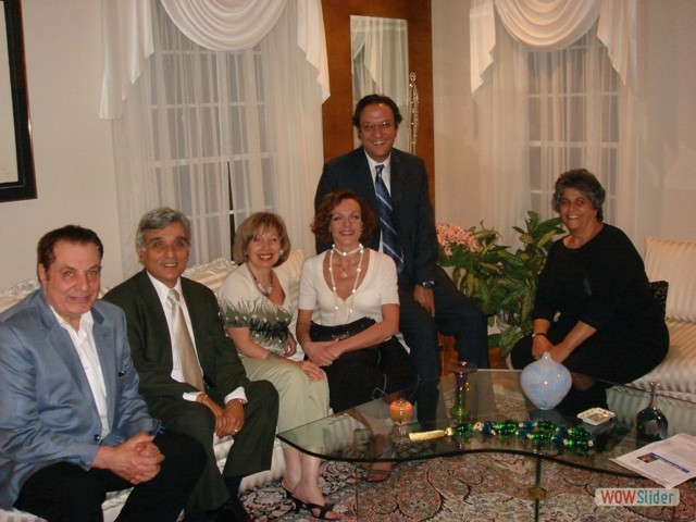 ALF Board members with Lebanese Embassy DCM (Acting Ambassador Ms Carla Jazzar)
