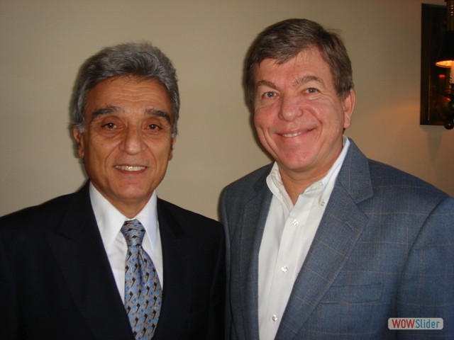 Dr Chahine with Senator Roy Blunt