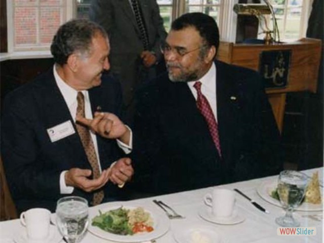 Amb.S Zakhem with Saudi Prince Bandar Ben AbdelAziz