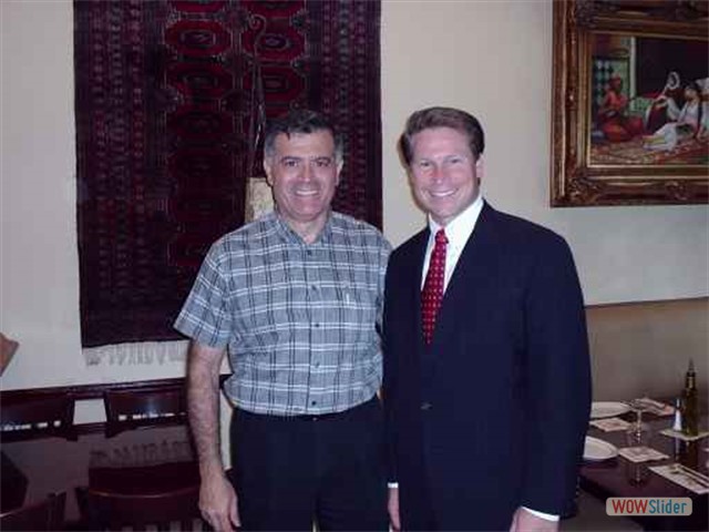Mr Kilissanly with Congressman Connie Mack